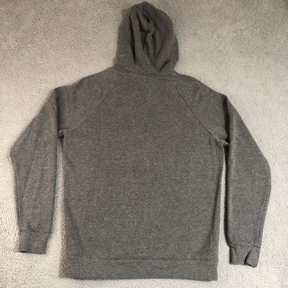Under Armour Hoodie Mens Medium Gray Lose Logo Pullover Graphic Print Sportswear - Picture 5 of 7